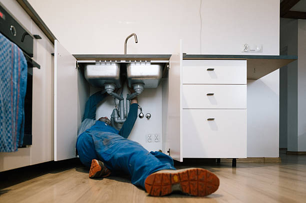 Professional Drain Cleaning technician working in Underwood, IA
